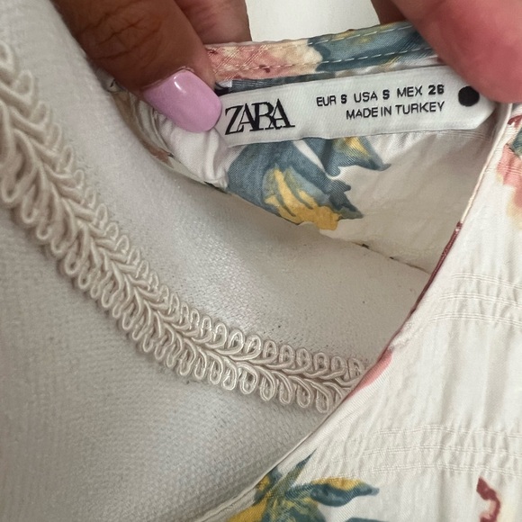 Zara Floral Spring dress - Picture 5 of 7